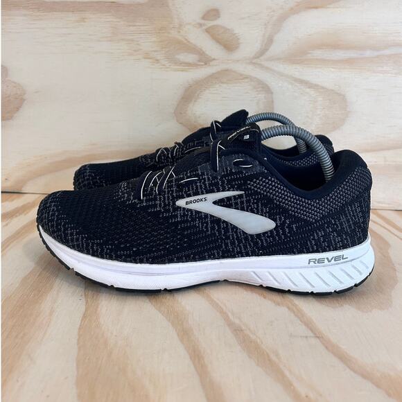 Brooks - Revel 3 - Running Shoes - Black - Women's - 11(B) - 1203021B012 - Picture 3 of 9
